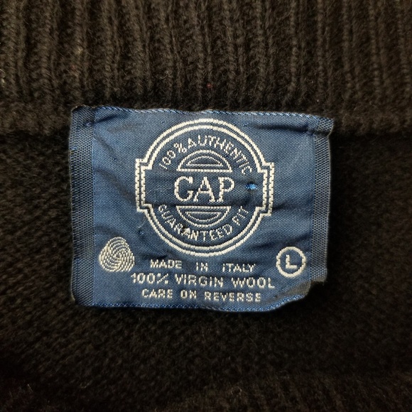 Vintage 1980s GAP Italian wool knit mini skirt - Picture 3 of 7